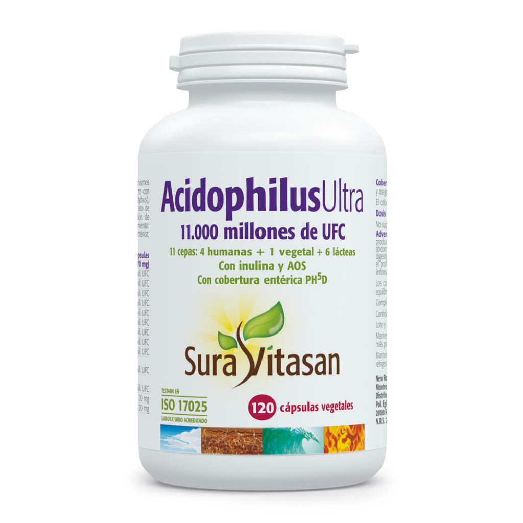 Acidophilus Ultra 120 cápsulas