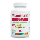 Vitamina D3 1.000 UI 120 perlas