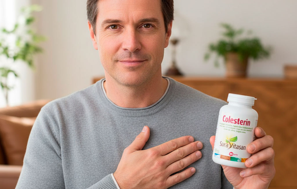 Hombre colesterin